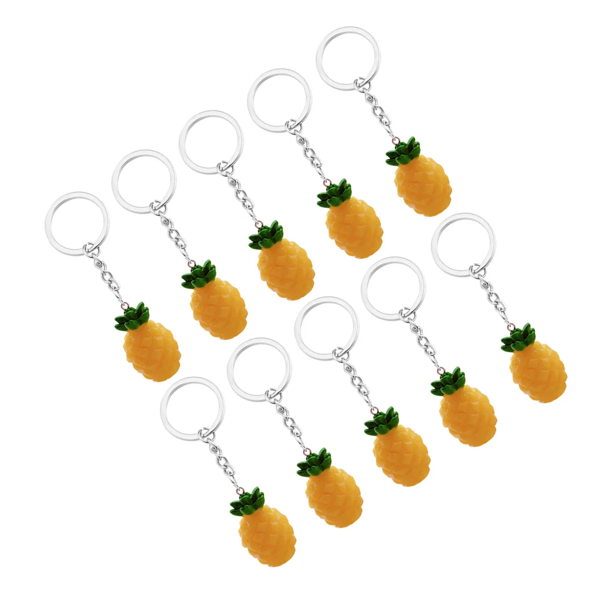 10 Pcs Pineapple Shape Key Ring Couples Keychain Goodbye Keychain Friendship Keychains Women Gift Positive Keychain
10 Pcs Pineapple Shape Key Ring Couples Keychain Goodbye Keychain Friendship Keychains Women Gift Positive Keychain
