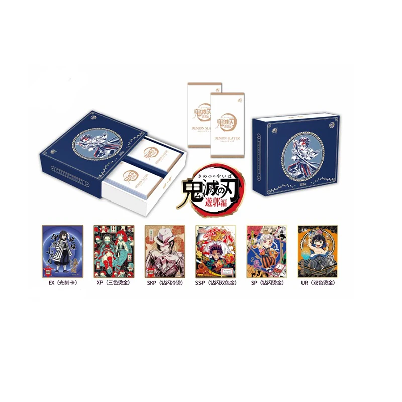 Demon Slayer Kamado Nezuko Kamado Tanjirou Agatsuma Zenitsu Anime Characters Rare Card Box Bronzing Collectible Card Kids Toys
Demon Slayer Kamado Nezuko Kamado Tanjirou Agatsuma Zenitsu Anime Characters Rare Card Box Bronzing Collectible Card Kids Toys