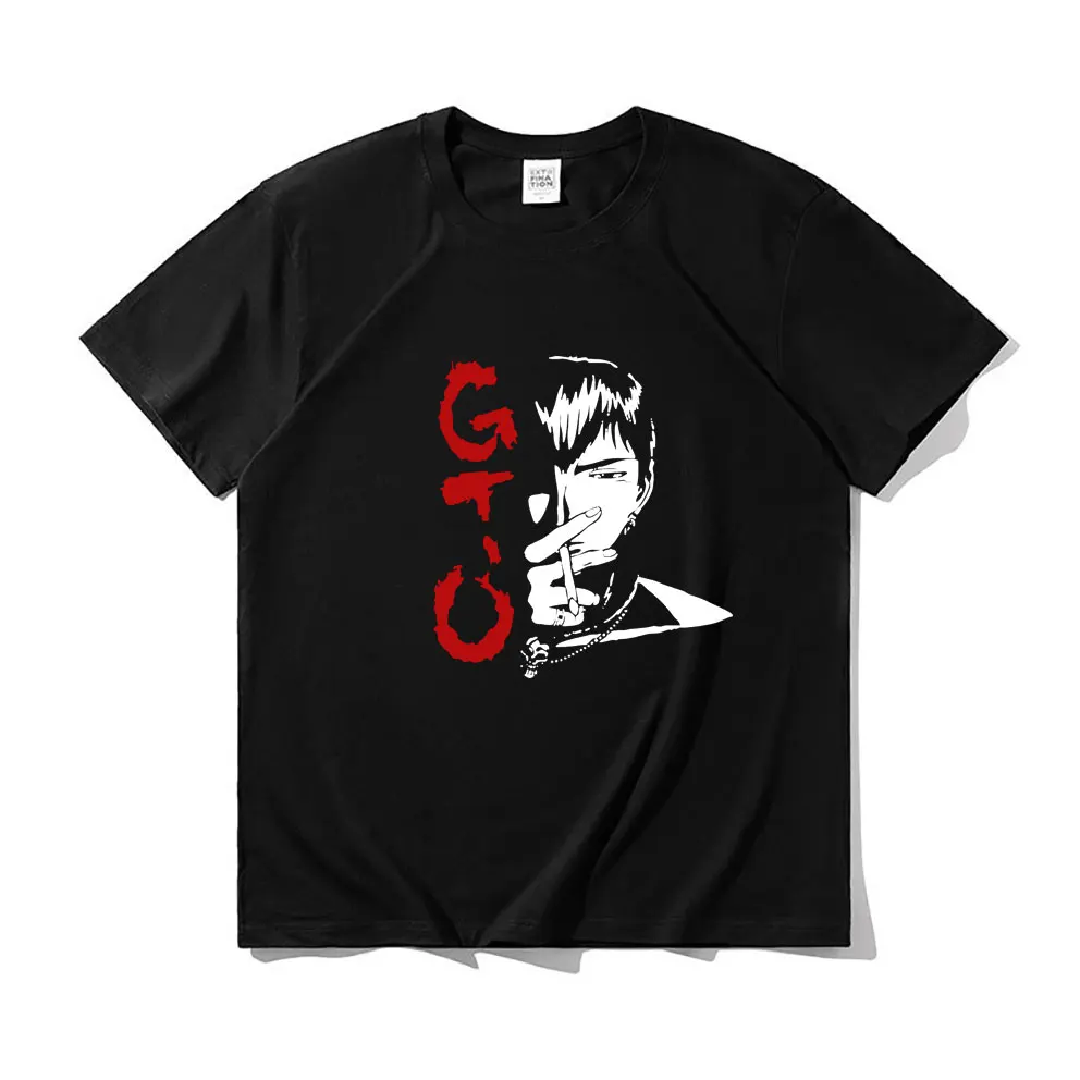 Funny Anime Great Teacher Onizuka Tshirt Male GTO Manga T-shirts Japan Eikichi Harajuku Tee Shirt Men Women Pure Cotton T Shirts
Funny Anime Great Teacher Onizuka Tshirt Male GTO Manga T-shirts Japan Eikichi Harajuku Tee Shirt Men Women Pure Cotton T Shirts
