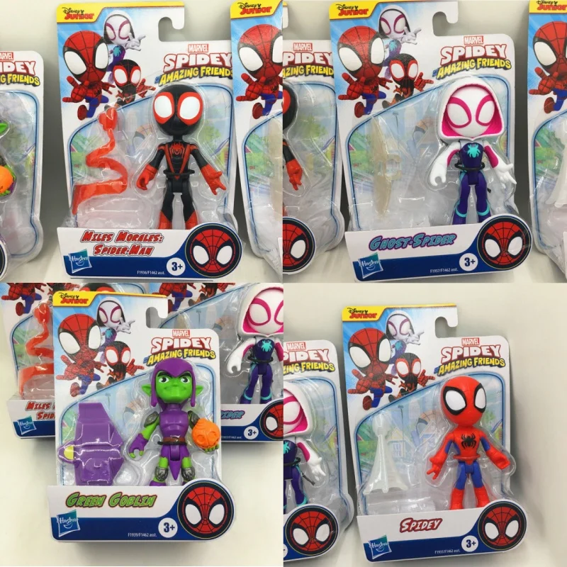 Подлинная фигурка Marvel Legends Spidey And His Amazing Friends Человек-паук Майлз Моралес