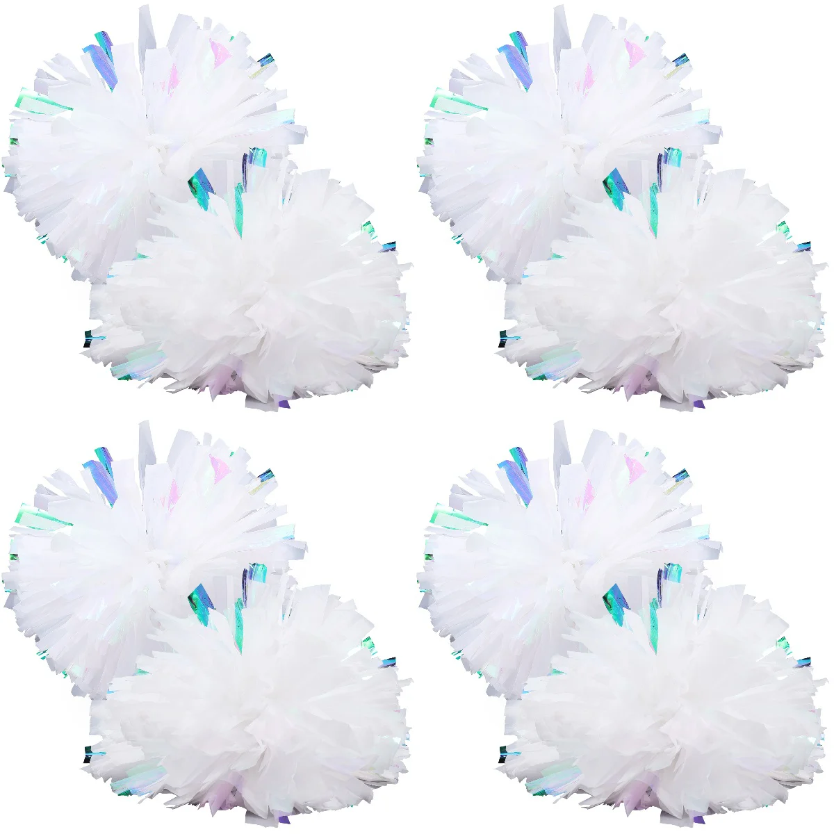 8 Delicate Cheerleader Props Portable Cheerleader Pom Poms Reusable Sports Props 
8 Delicate Cheerleader Props Portable Cheerleader Pom Poms Reusable Sports Props
