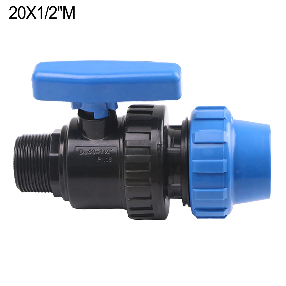 PP Fitting Screw Joint PE Pipe Drinking Water Clamp Connector X Male Thread Repair Joint Irrigation Car Washing Fittings
PP Fitting Screw Joint PE Pipe Drinking Water Clamp Connector X Male Thread Repair Joint Irrigation Car Washing Fittings