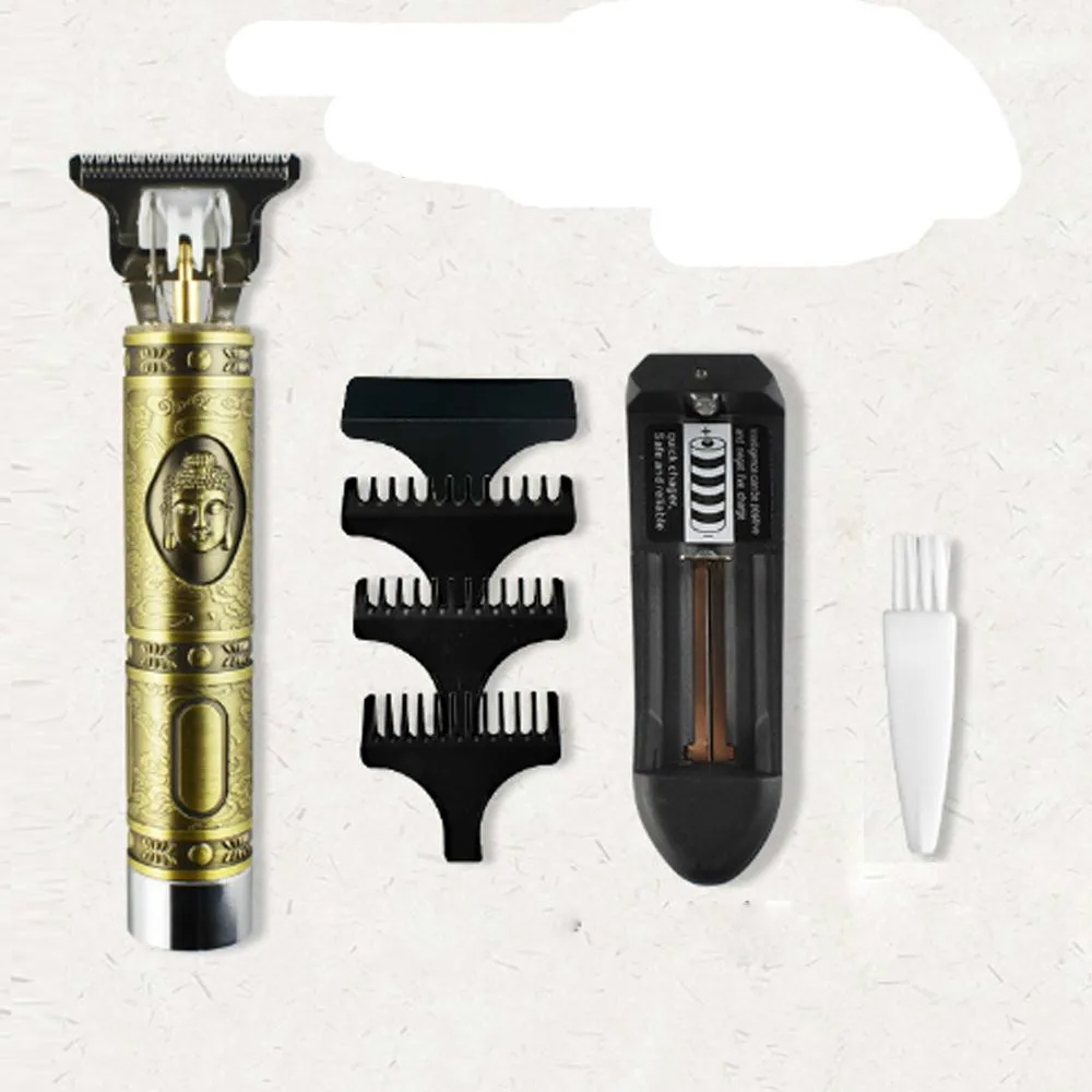 Close-cutting Digital Hair Trimmer Rechargeable Electric Gold Barbershop Cordless 0mm T-blade Baldheaded Outliner Men
Close-cutting Digital Hair Trimmer Rechargeable Electric Gold Barbershop Cordless 0mm T-blade Baldheaded Outliner Men