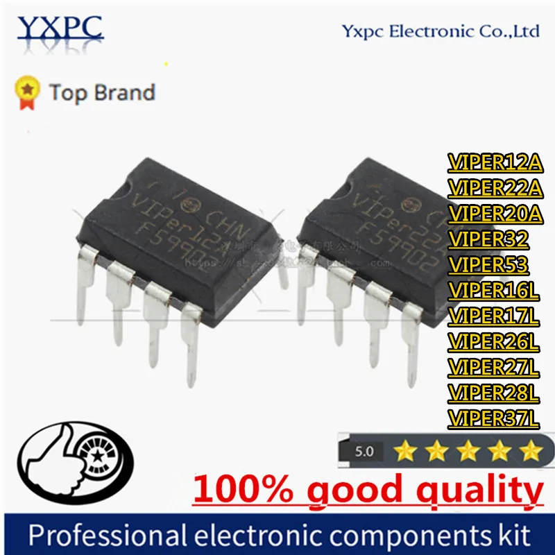 5pcs VIPER12A VIPER22A VIPER20A VIPER32 VIPER53 VIPER16L VIPER16 VIPER17 VIPER17L VIPER26L VIPER27L VIPER28L VIPER37L
5pcs VIPER12A VIPER22A VIPER20A VIPER32 VIPER53 VIPER16L VIPER16 VIPER17 VIPER17L VIPER26L VIPER27L VIPER28L VIPER37L