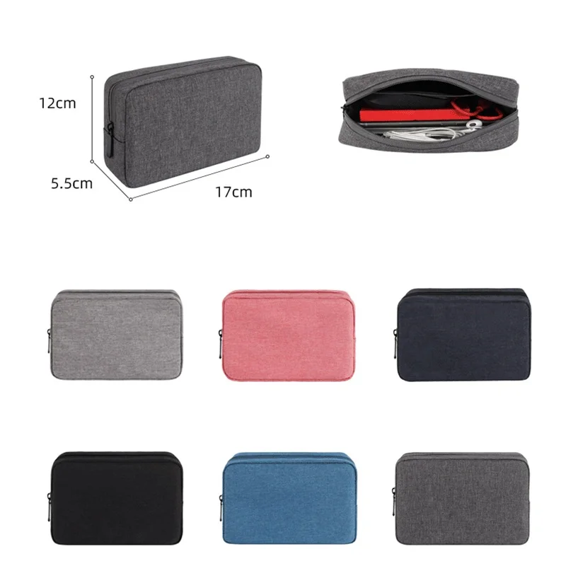 Digital Data Cable Storage Bag Mobile Power Storage Waterproof Solid Color Multifunctional Home Travel Portable Organizer Bag
Digital Data Cable Storage Bag Mobile Power Storage Waterproof Solid Color Multifunctional Home Travel Portable Organizer Bag