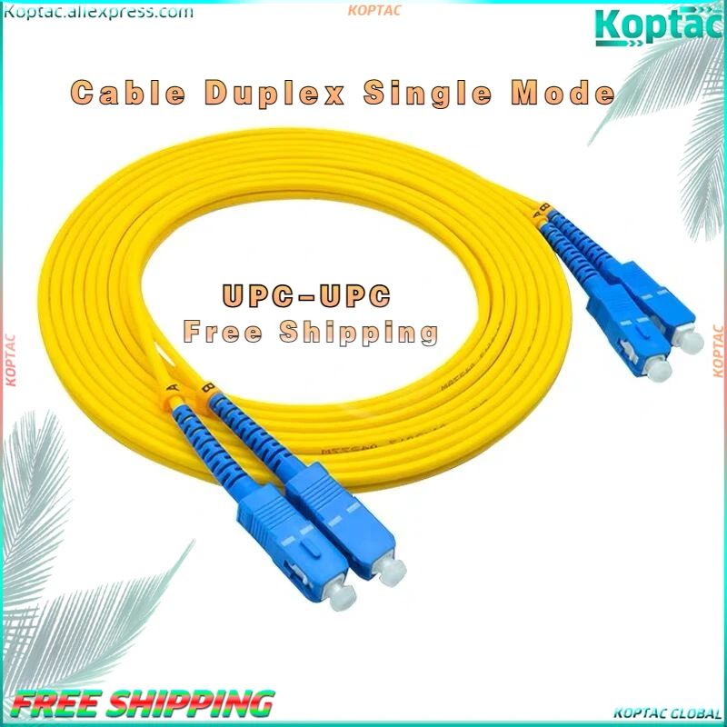 Free Shipping SC/UPC - SC/UPC Fiber Patch Cord FTTH Fiber Cable Duplex Single Mode 5M 10M 15M-50 Meters 
Free Shipping SC/UPC - SC/UPC Fiber Patch Cord FTTH Fiber Cable Duplex Single Mode 5M 10M 15M-50 Meters