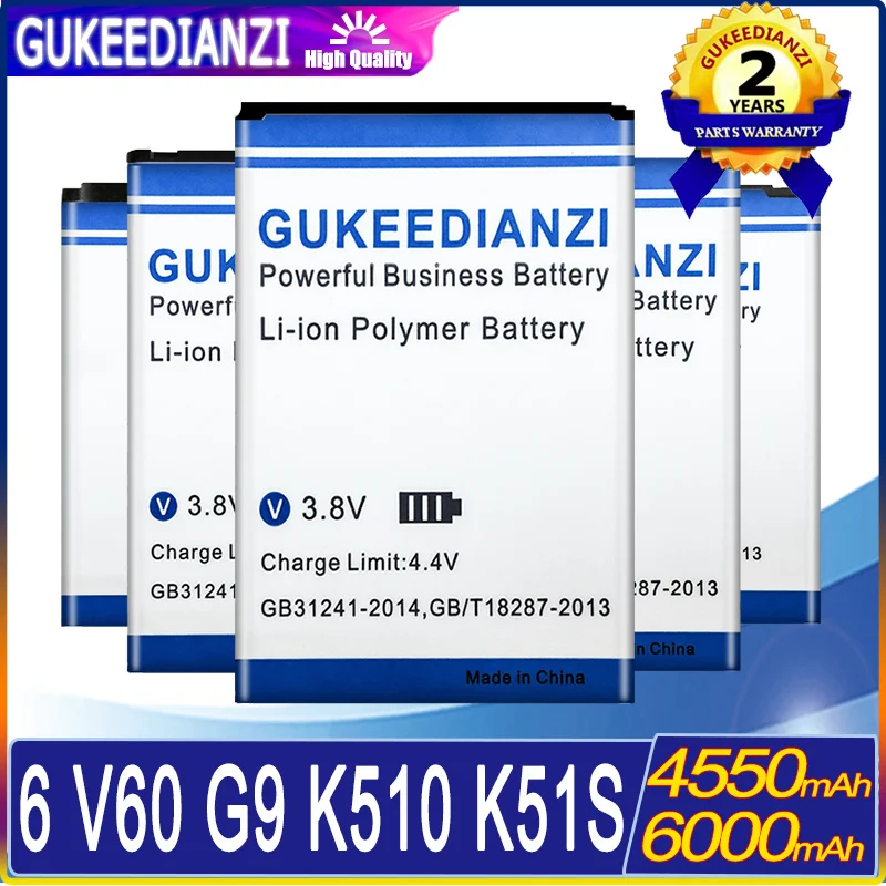4550/6000mAh battery BL-T46 BL-T47 BL-T48 BL-T49 for LG V60 LMV600VM STYLO 6 LM-Q730MM K510 K51S LM-K410BMW LM-K510BMW LM-K510HM
4550/6000mAh battery BL-T46 BL-T47 BL-T48 BL-T49 for LG V60 LMV600VM STYLO 6 LM-Q730MM K510 K51S LM-K410BMW LM-K510BMW LM-K510HM