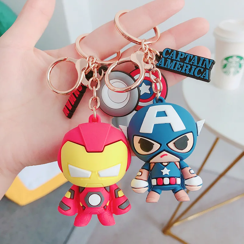 Hot Disney Cartoon Spiderman Iron Man Kids Anime Stitch Doll Couple Backpack Pendant Key Chain Keyring Accessories Friends Gift
Hot Disney Cartoon Spiderman Iron Man Kids Anime Stitch Doll Couple Backpack Pendant Key Chain Keyring Accessories Friends Gift