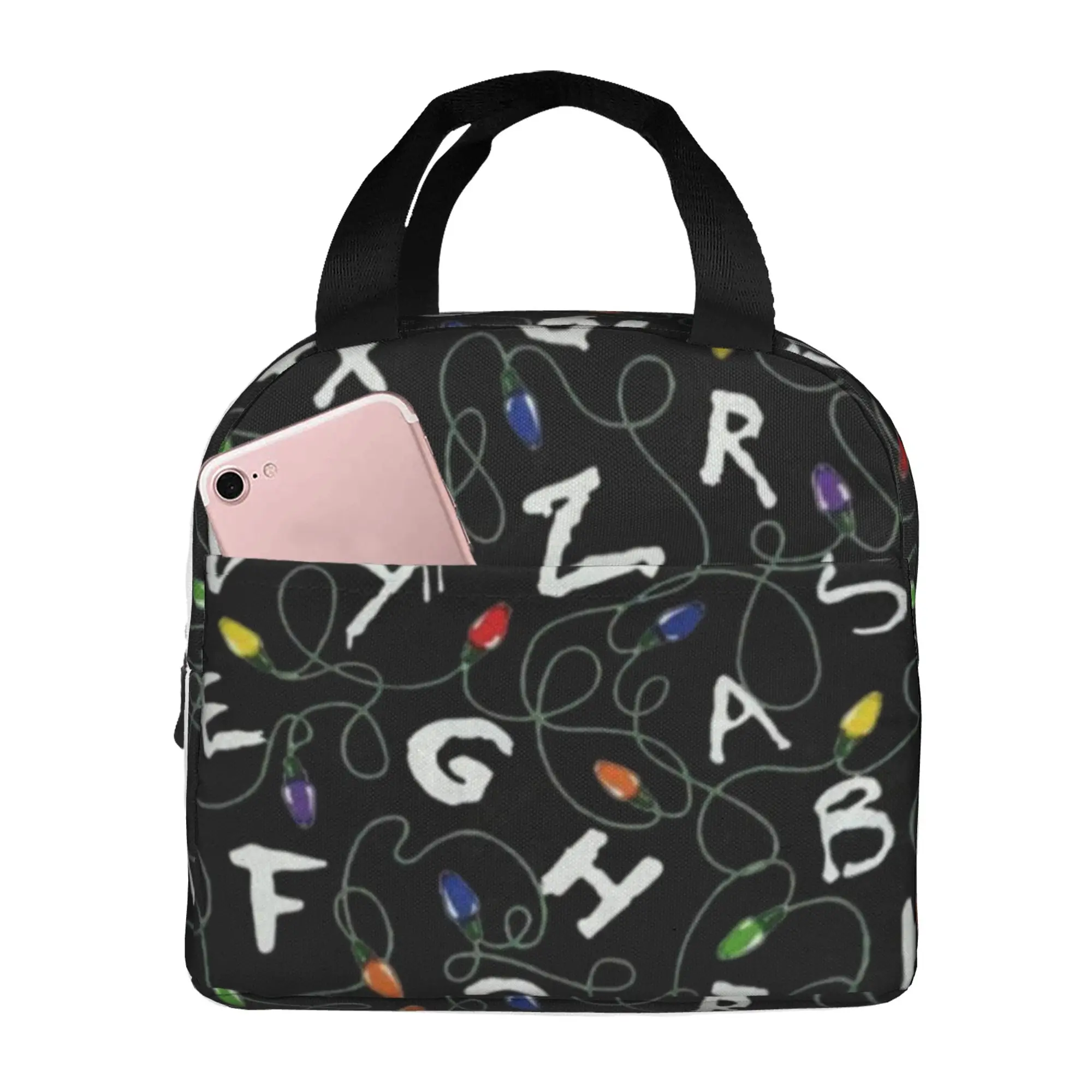 Christmas Lights Lunch Bag for Women Large Reusable Insulated Lunch Box for Work, Adult Foldable Tote for Office
Christmas Lights Lunch Bag for Women Large Reusable Insulated Lunch Box for Work, Adult Foldable Tote for Office