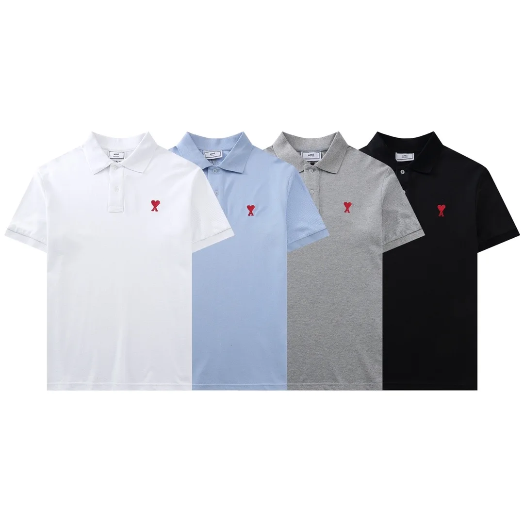 21ss New Luxurious Brands Design Ami Paris Polo Cotton Tee Shirt Men Women Streetwear Sweatshirt Outdoor T-shirts
21ss New Luxurious Brands Design Ami Paris Polo Cotton Tee Shirt Men Women Streetwear Sweatshirt Outdoor T-shirts