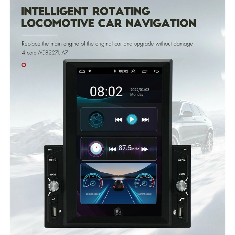 8-дюймовый сенсорный экран Bluetooth GPS навигация FM радио GPS WiFi Автомобильный MP5 мультимедийный стерео плеер
8-дюймовый сенсорный экран Bluetooth GPS навигация FM радио GPS WiFi Автомобильный MP5 мультимедийный стерео плеер