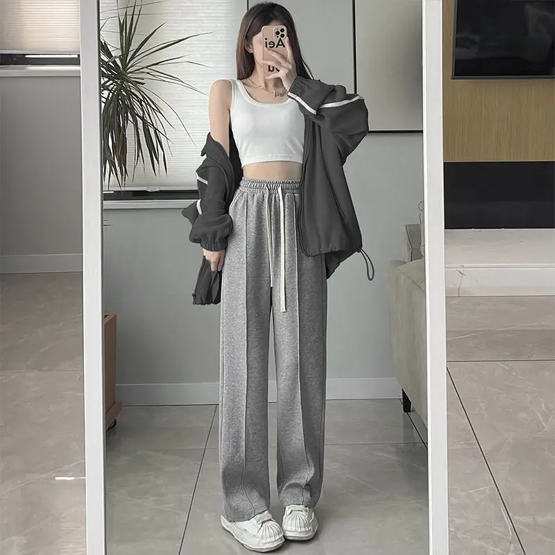 Spring Oversize Pants Women Pants Cargo Pants Korean Wide Leg Pants Spring High Waist Sports Pants Causal Pants Women's Pants
Spring Oversize Pants Women Pants Cargo Pants Korean Wide Leg Pants Spring High Waist Sports Pants Causal Pants Women's Pants