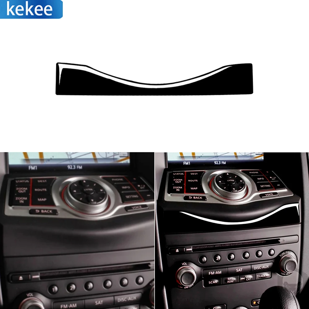 For Nissan 370Z Z34 2009+ Piano Black Central Control Navigation System Radio Panel Sticker Car Interior Decoration Accessories
For Nissan 370Z Z34 2009+ Piano Black Central Control Navigation System Radio Panel Sticker Car Interior Decoration Accessories