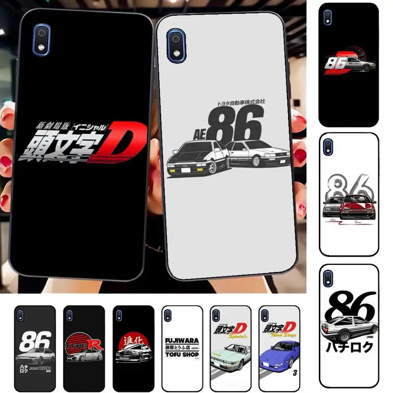 

Yinuoda INITIAL D Phone Case for Samsung A51 01 50 71 21S 70 31 40 30 10 20 S E 11 91 A7 A8 2018