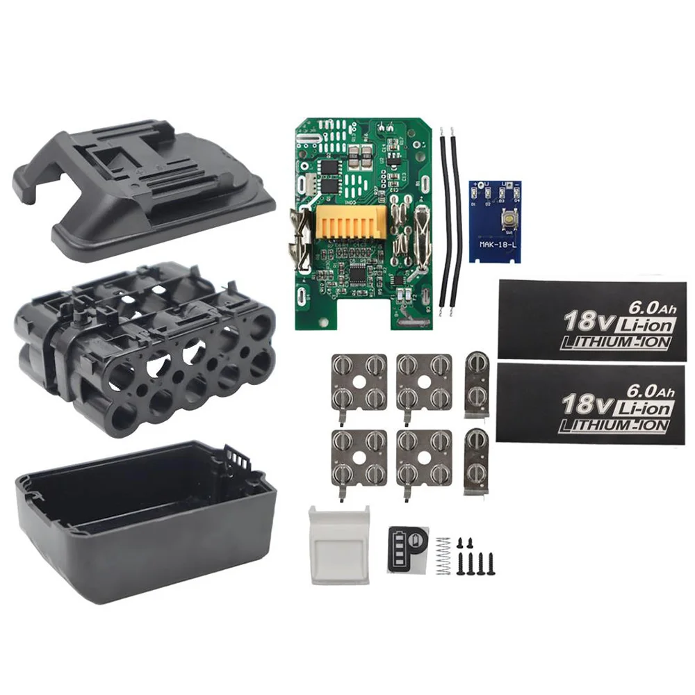 Пластиковая идентификационная и защитная плата PCB для Makita 18V 10X1865 0 Battery BL1840 BL1850 BL1830
Пластиковая идентификационная и защитная плата PCB для Makita 18V 10X1865 0 Battery BL1840 BL1850 BL1830