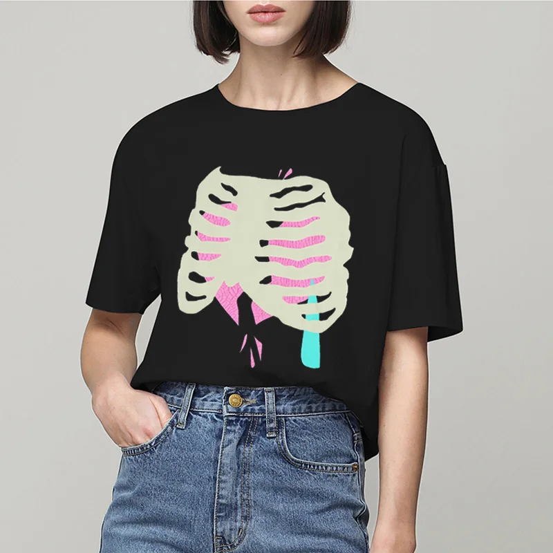 Harajuku couple street hip hop style skull letters Kawaii printed T-shirt fashion men/women casual loose sleeves aesthetic Tees
Harajuku couple street hip hop style skull letters Kawaii printed T-shirt fashion men/women casual loose sleeves aesthetic Tees