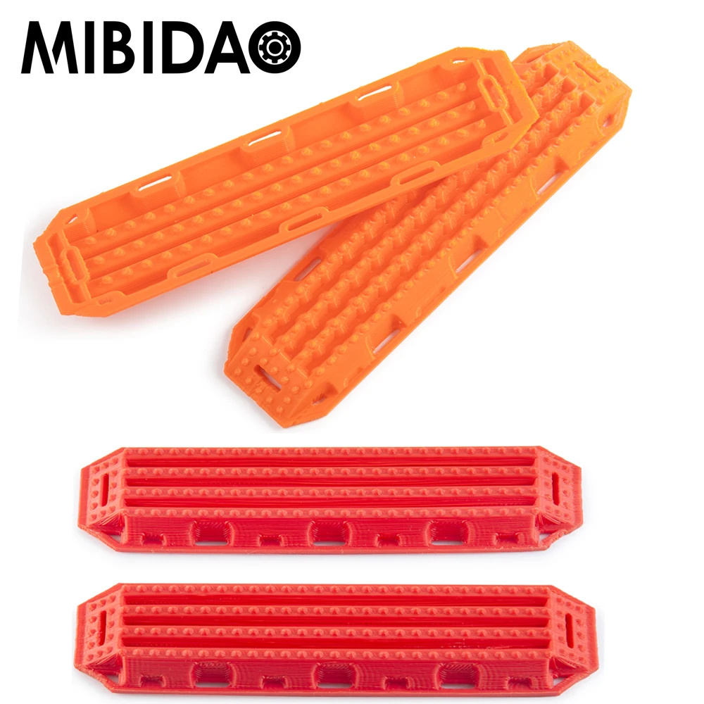 

Mibidao 1Pair PLA Sand Ladders Anti-skid Plate for 1/10 RC Crawler Axial SCX10 TRC-4 D90 CC01