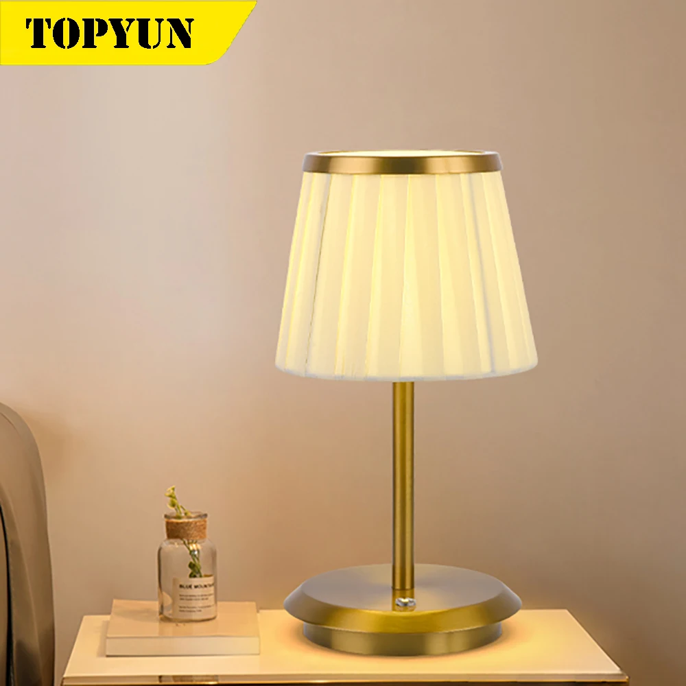 Retro Fabric Table Lamp Portable Wireless Touch Atmosphere Lighting for Outdoor Restaurant Decoration Bedroom Bedside Table
Retro Fabric Table Lamp Portable Wireless Touch Atmosphere Lighting for Outdoor Restaurant Decoration Bedroom Bedside Table