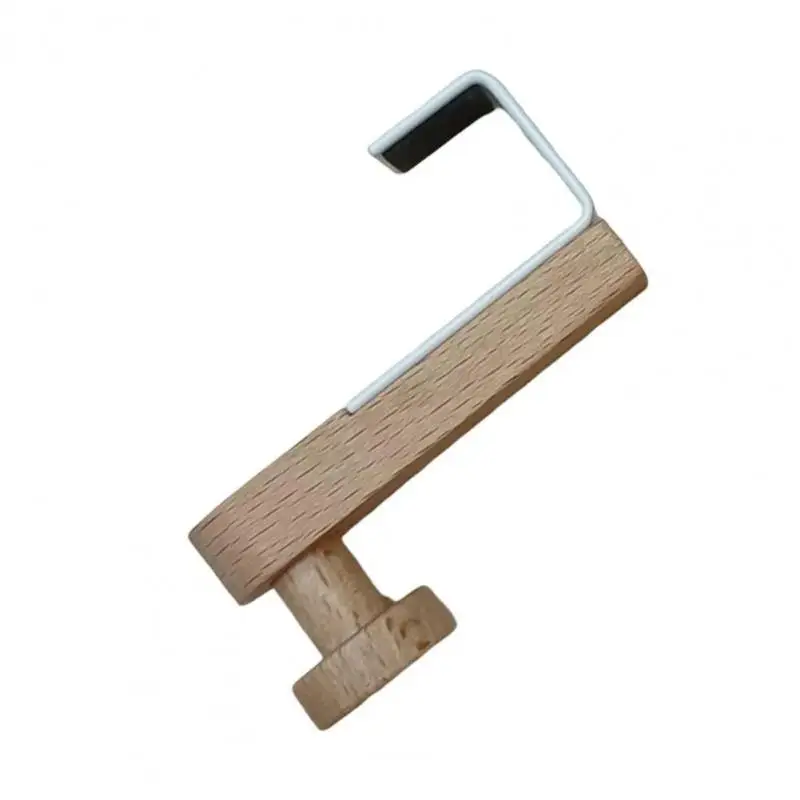 Strong Load-bearing Iron Wooden Rack Sturdy Structure Kitchen Cabinet Hook Anti-deform Durable Door Back Hanging Holder
Strong Load-bearing Iron Wooden Rack Sturdy Structure Kitchen Cabinet Hook Anti-deform Durable Door Back Hanging Holder