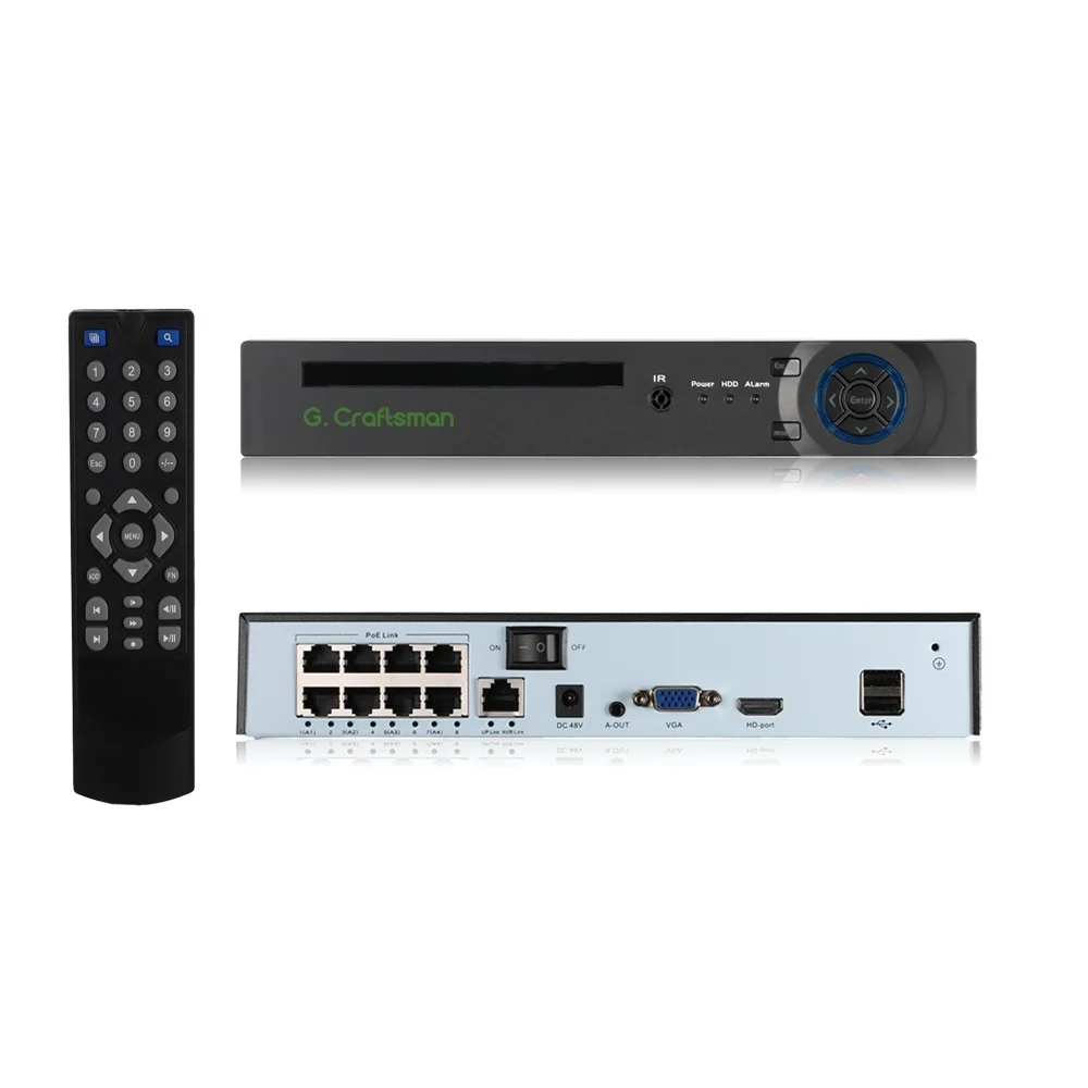 

Новый сетевой видеорегистратор 4K 8ch POE NVR с поддержкой 16ch 4K сетевой видеорегистратор H.265 + Onvif 1 HDD 24/7 записывающая IP камера Onvif P2P система ICSee