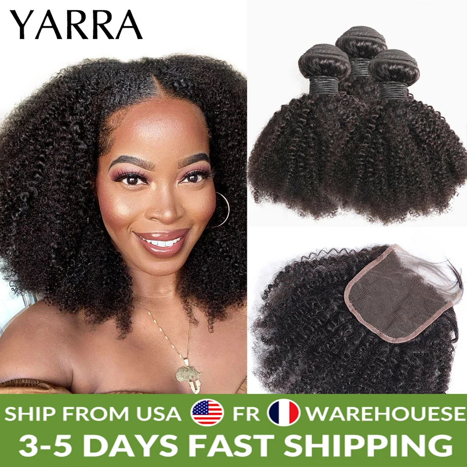 Human Hair Kinky Curly Bundles with Closure Afro Kinky Curly Bundles with Closure 100% Curly 4x4 Closure Human Hair Pre Plucked
Human Hair Kinky Curly Bundles with Closure Afro Kinky Curly Bundles with Closure 100% Curly 4x4 Closure Human Hair Pre Plucked