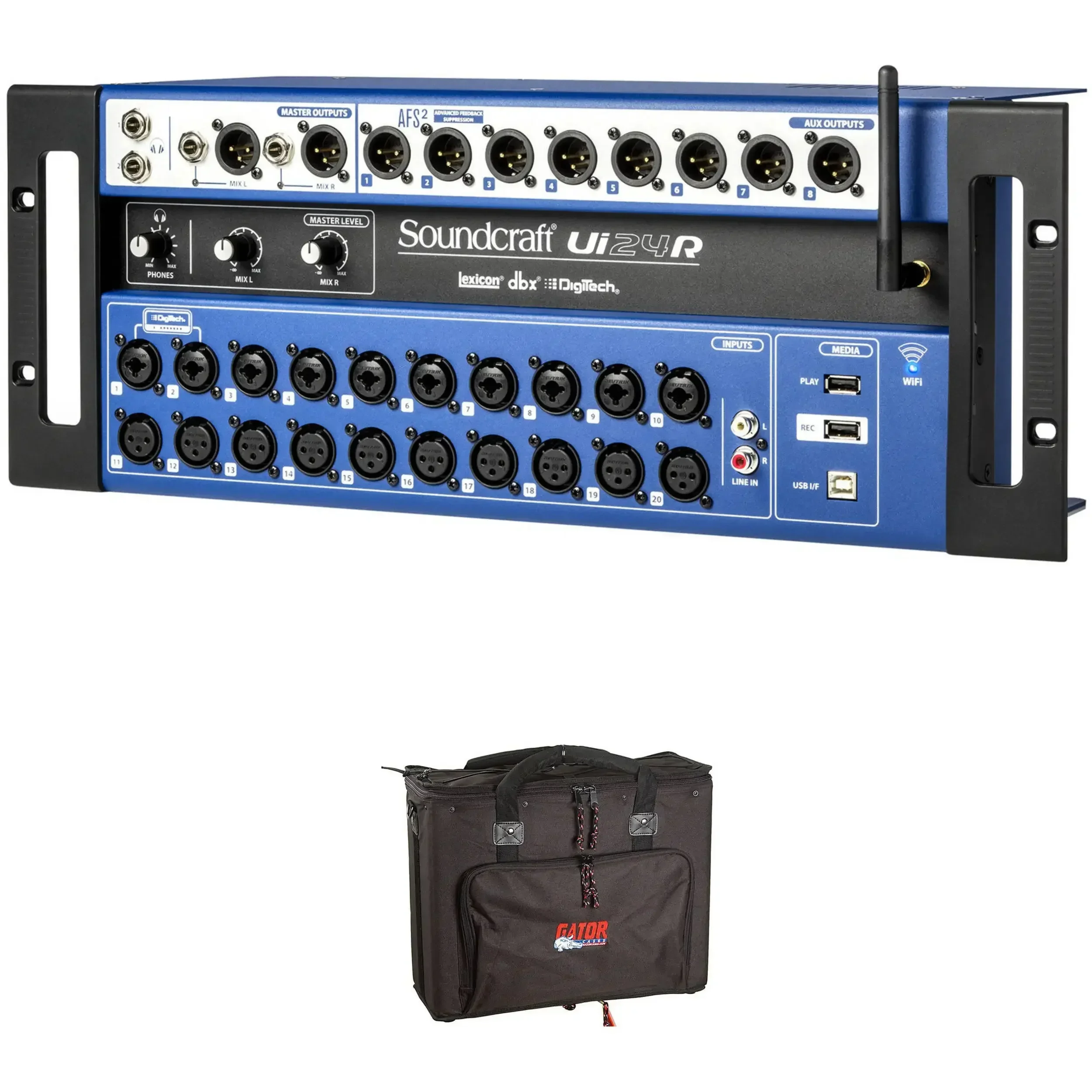 Летняя распродажа скидка на лучшее качество Soundcraft Ui24R 24-канальный миксер