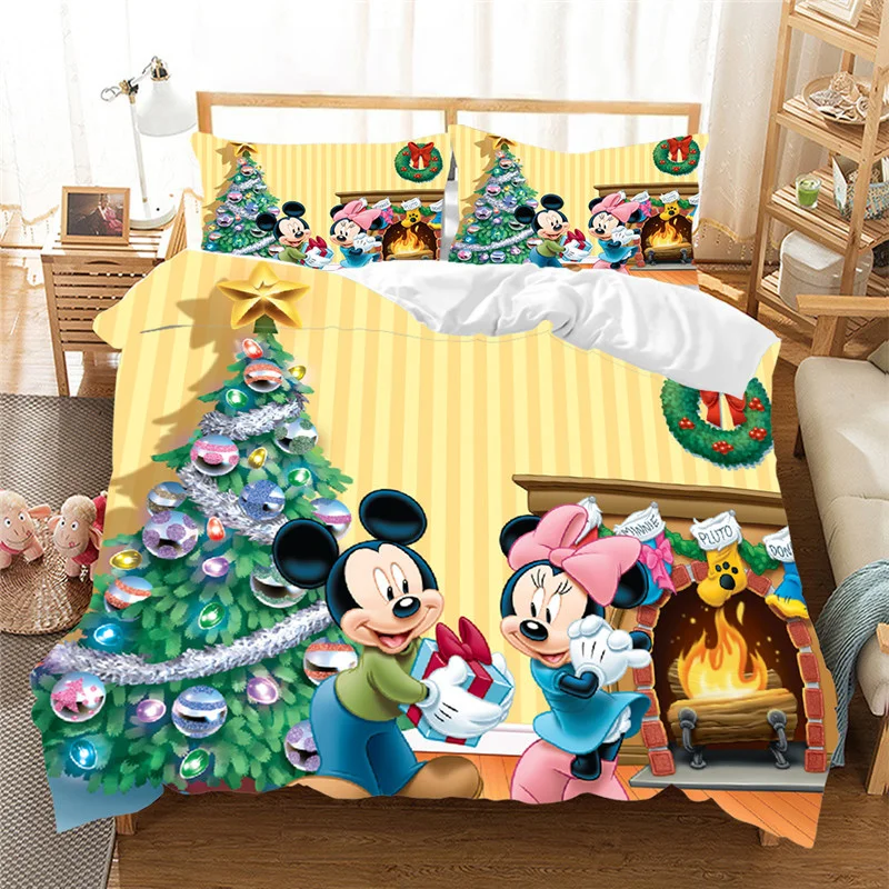 Постельное белье Disney с изображением Микки Мауса и Минни, пододеяльник, наволочка, Детский Комплект постельного белья, Королевский размер, К...
Постельное белье Disney с изображением Микки Мауса и Минни, пододеяльник, наволочка, Детский Комплект постельного белья, Королевский размер, К...