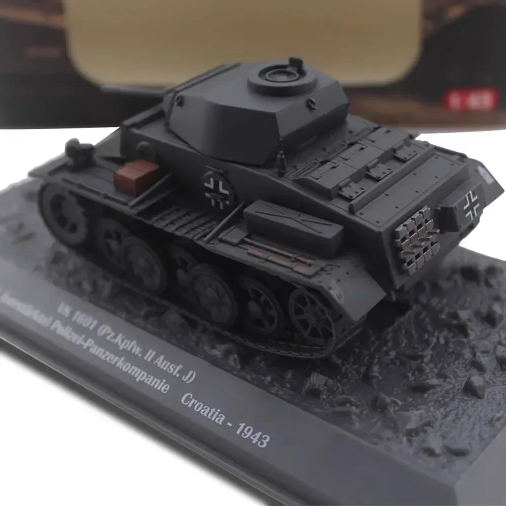 Масштаб 1:43 VK1601PzKpfw-ll модель легкого танка готовый автомобиль из сплава длина