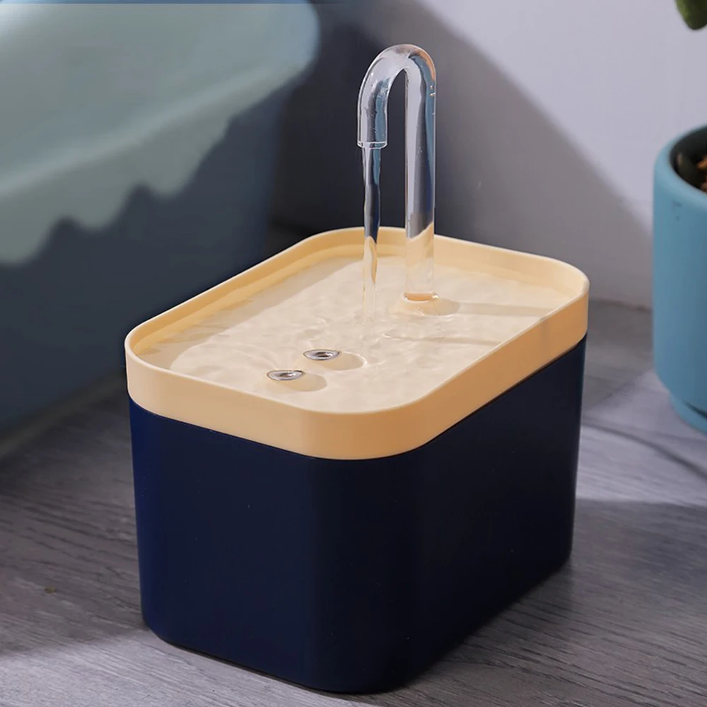 1.5L Automatic Cat Water Fountain Filter USB Electric Mute Cat Drink Bowl Pet Drinking Dispenser for Cats Feeding Supplies
1.5L Automatic Cat Water Fountain Filter USB Electric Mute Cat Drink Bowl Pet Drinking Dispenser for Cats Feeding Supplies
