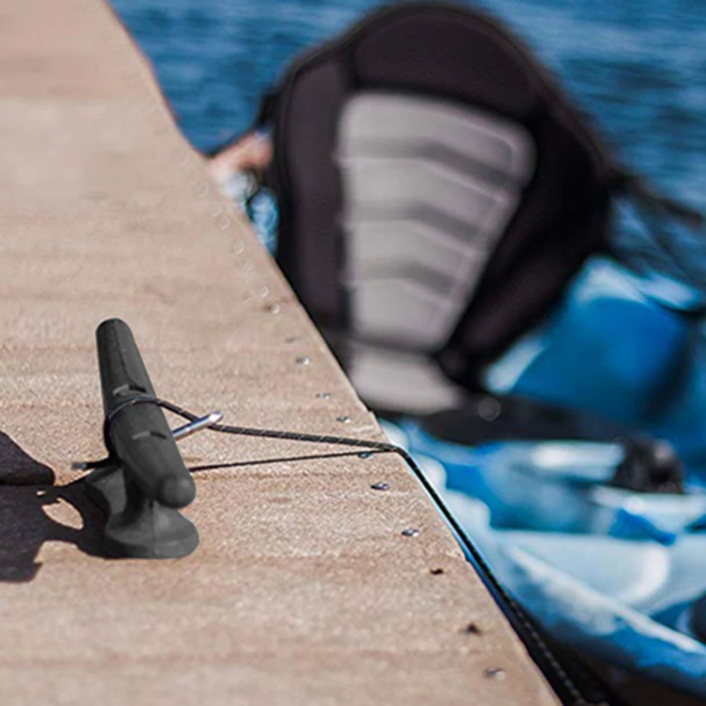Hot Sale 1pc Bollard Black Nylon Rope 4/5/6/8inch Open Base Sheep-horn Splint Marine With 2pcs Screws Anchor Rope
Hot Sale 1pc Bollard Black Nylon Rope 4/5/6/8inch Open Base Sheep-horn Splint Marine With 2pcs Screws Anchor Rope