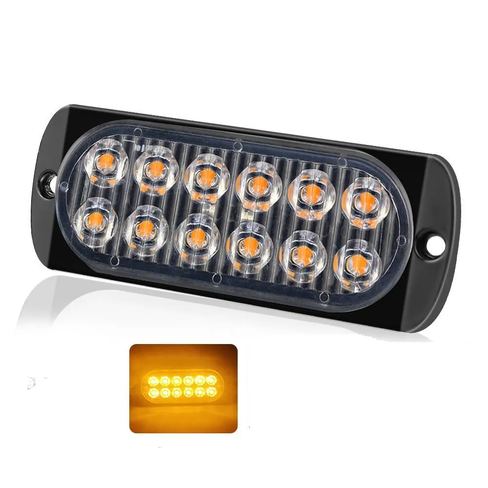 1PC 12LED Car Lamp Truck Safety Driving Light 36W Yellow Urgent Always Bright Light Lamp DC 12-24V Brand New Lighting Auto Parts
1PC 12LED Car Lamp Truck Safety Driving Light 36W Yellow Urgent Always Bright Light Lamp DC 12-24V Brand New Lighting Auto Parts