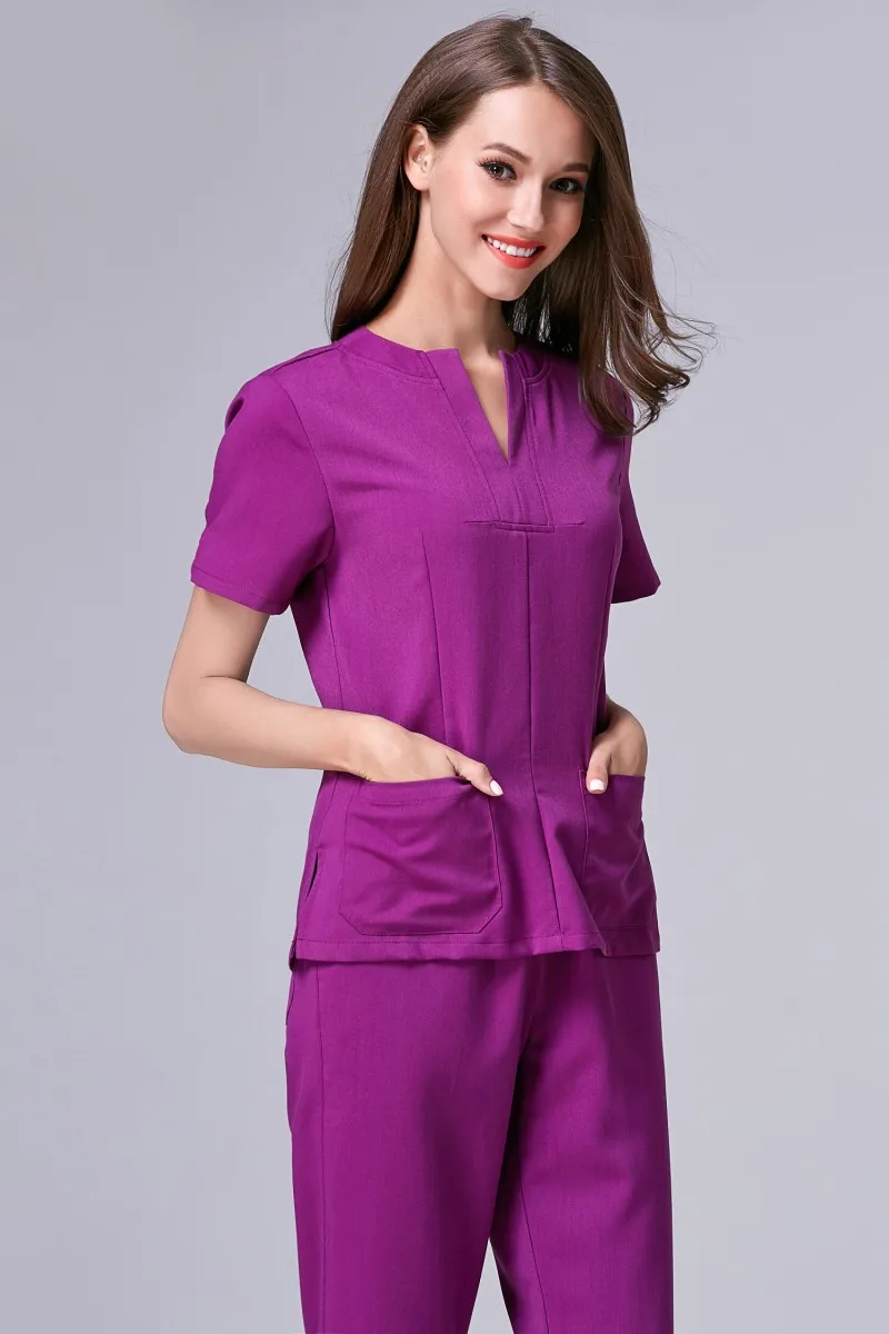 Korea Style Fashion Medical Scrub Sets Short Sleeve Nurse Suits Doctors Overalls Hospital Workwear Clothes Spa Shop Uniforms
Korea Style Fashion Medical Scrub Sets Short Sleeve Nurse Suits Doctors Overalls Hospital Workwear Clothes Spa Shop Uniforms