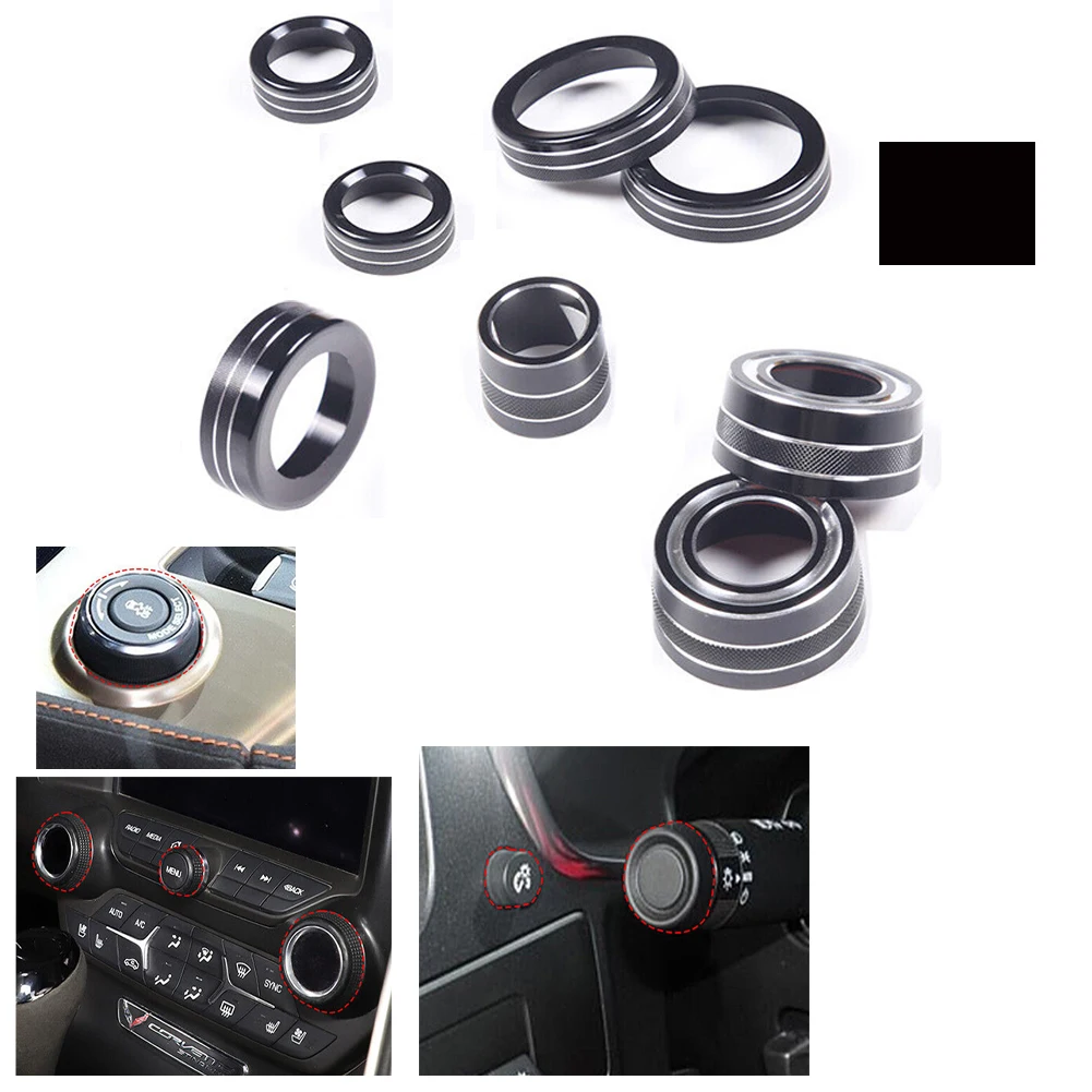 Part Knob Cover 14-19 Air Condition Alloy Aluminum Black For Corvette Gear Shift Volume Trim Easy Installation
Part Knob Cover 14-19 Air Condition Alloy Aluminum Black For Corvette Gear Shift Volume Trim Easy Installation