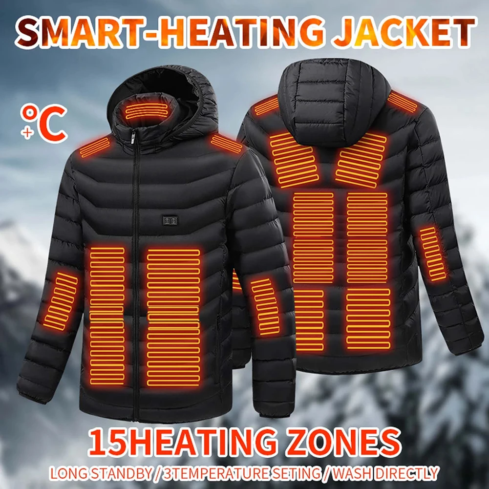 15 Places Heating Vest Usb Infrared Winter Warm Men's Vest Ladies Jacket Winter Warm Jacket Heating Jacket Jacket Women Winter
15 Places Heating Vest Usb Infrared Winter Warm Men's Vest Ladies Jacket Winter Warm Jacket Heating Jacket Jacket Women Winter