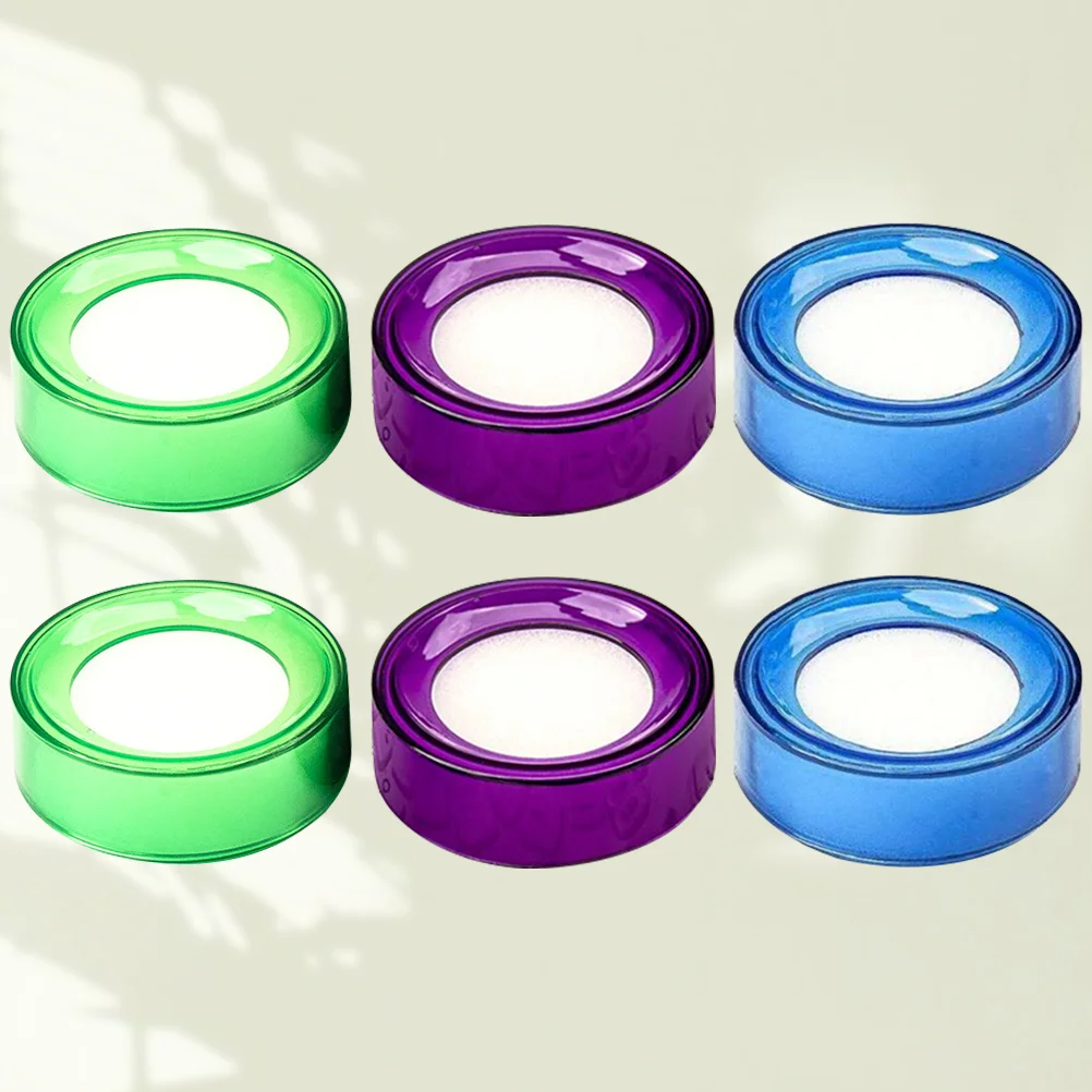 6Pcs Fingertip Wet Sponge Fingertip Moistener Non- Fingertips Tool Finger Moisturizer Sponge Cup for Counting Paper Bills
6Pcs Fingertip Wet Sponge Fingertip Moistener Non- Fingertips Tool Finger Moisturizer Sponge Cup for Counting Paper Bills