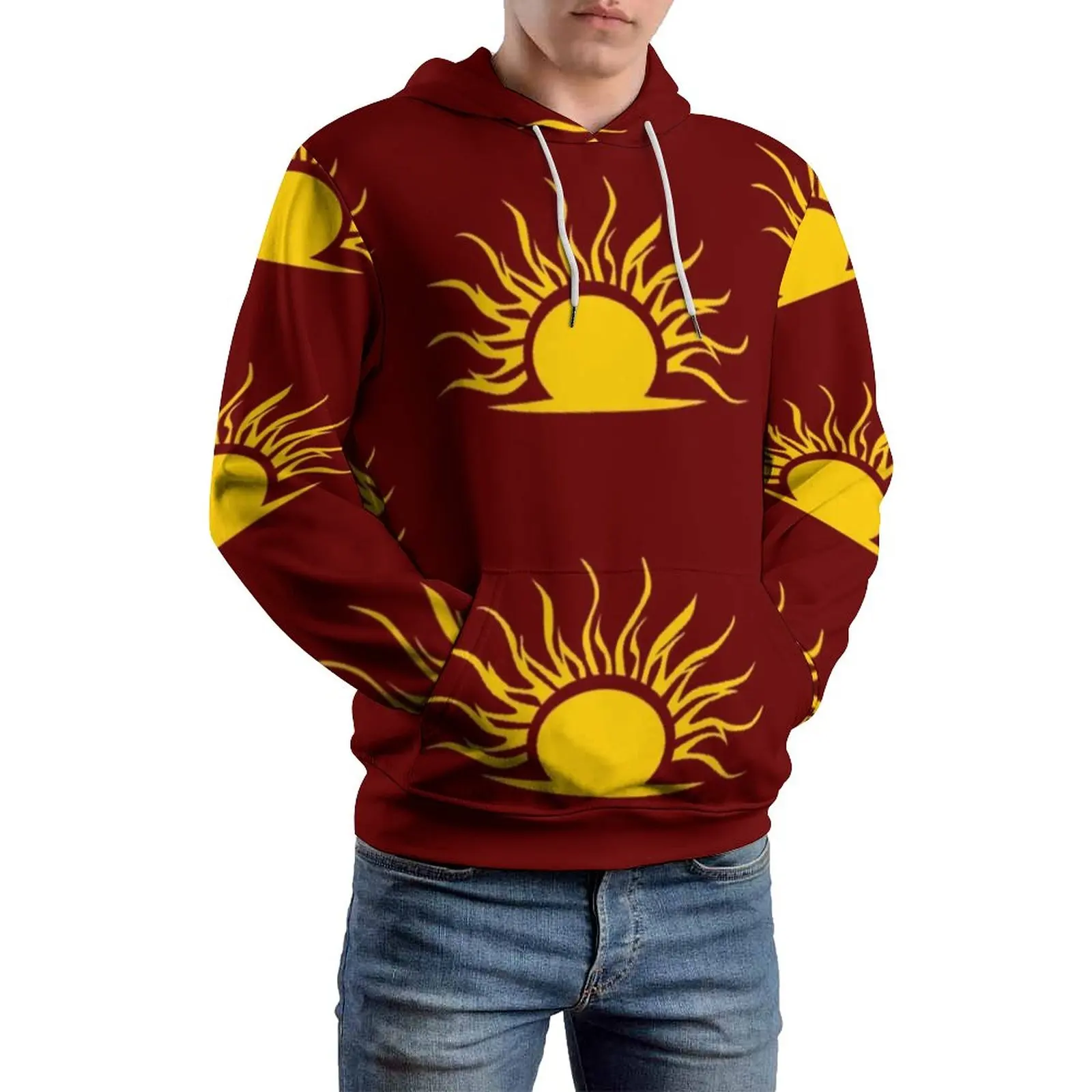 Повседневные толстовки с капюшоном и принтом от солнца; Модные толстовки с капюшоном и принтом в виде мифического рассвета; Уличная мода с д...
Повседневные толстовки с капюшоном и принтом от солнца; Модные толстовки с капюшоном и принтом в виде мифического рассвета; Уличная мода с д...