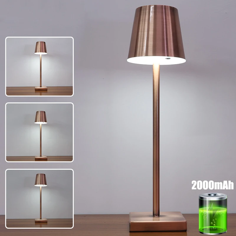 LED Metal Desk Lamp 3Color Touch Dimming Reading Table Lamp Metal Retro Eye Protection Night Light USB Charging Restaurant Decor
LED Metal Desk Lamp 3Color Touch Dimming Reading Table Lamp Metal Retro Eye Protection Night Light USB Charging Restaurant Decor