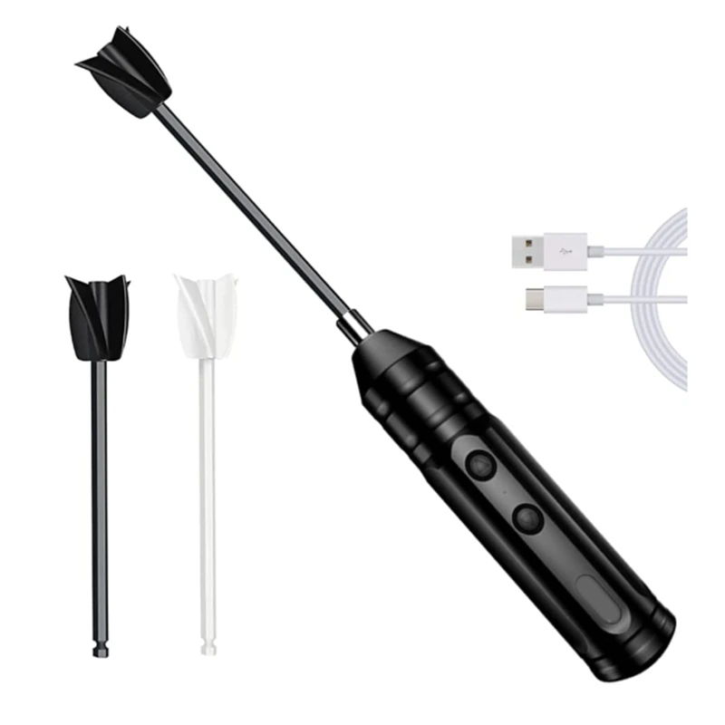 1Set Black+White Rechargeable Powerful And Slow Motor Epoxy Resin Mixer Epoxy Mixer With Mixer Paddles For Epoxy Resin, Silicone
1Set Black+White Rechargeable Powerful And Slow Motor Epoxy Resin Mixer Epoxy Mixer With Mixer Paddles For Epoxy Resin, Silicone