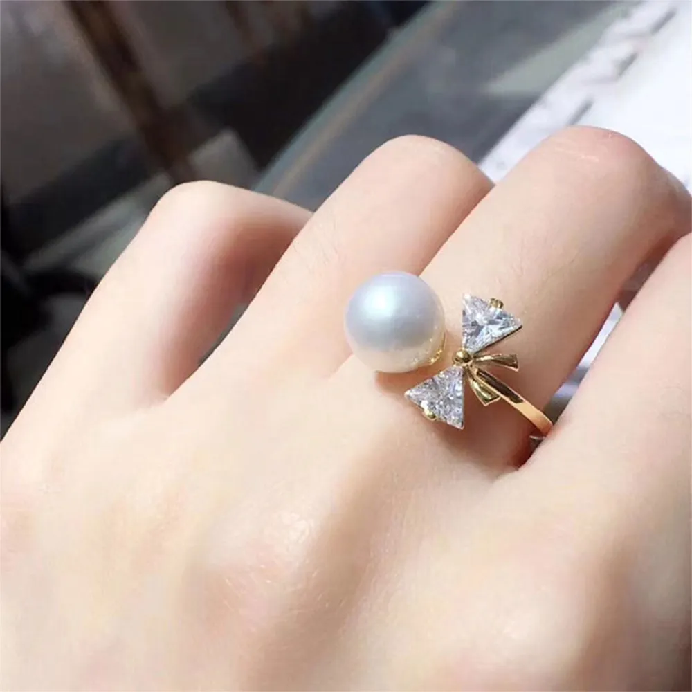 Micro-set zirconia 18K gold clad half-hole bead bracket ring fashion light luxury diy crystal pearl empty bracket ring
Micro-set zirconia 18K gold clad half-hole bead bracket ring fashion light luxury diy crystal pearl empty bracket ring