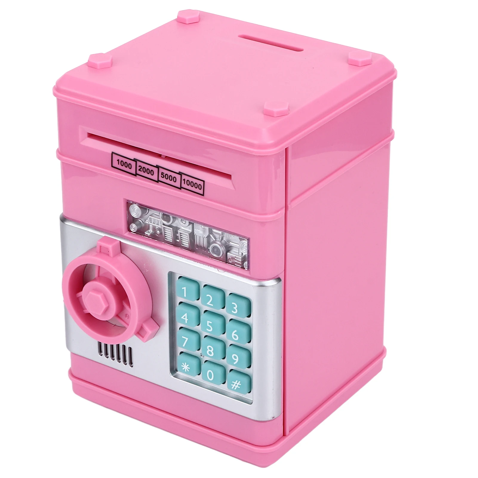 Piggy Bank Mini Automatic Coins Saving Box Home Furnishing Article Toy Gifts for Children Pink
Piggy Bank Mini Automatic Coins Saving Box Home Furnishing Article Toy Gifts for Children Pink