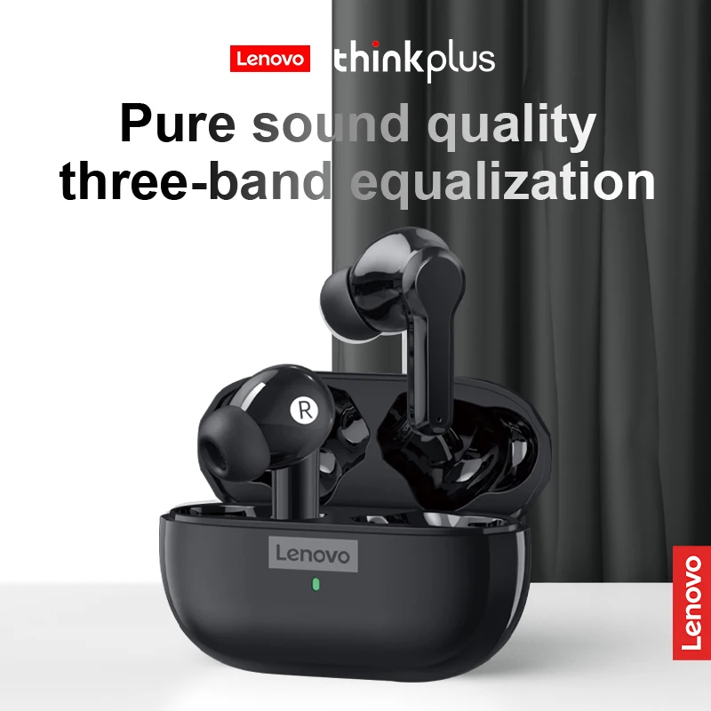 Lenovo Original LP1S TWS Wireless Headphones Bluetooth 5.0 Earphone Waterproof Sport Noise Canceling Headsets with Mic for Phone
Lenovo Original LP1S TWS Wireless Headphones Bluetooth 5.0 Earphone Waterproof Sport Noise Canceling Headsets with Mic for Phone