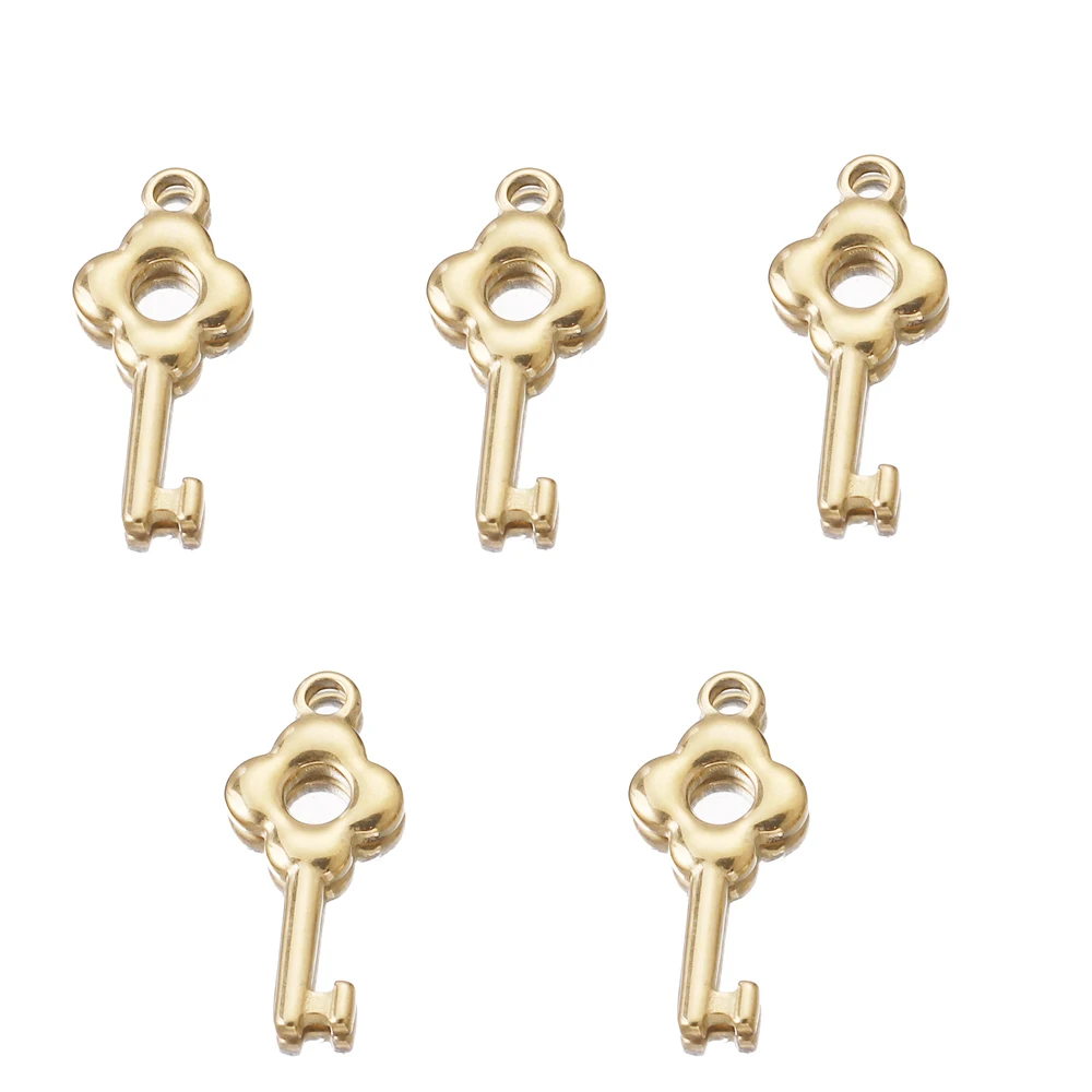 5pcs/lot Stainless Steel Gold Lock Key Charms Couple Love Pendants for Diy Hip Hop Necklace Bracelet Jewelry Makings Wholesale
5pcs/lot Stainless Steel Gold Lock Key Charms Couple Love Pendants for Diy Hip Hop Necklace Bracelet Jewelry Makings Wholesale