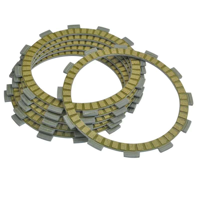 LOPOR 5+1 Pcs Motocycle Fibrous Clutch Discs Plates For SUZUKI DR500 81-83 SP500 91-83 SP600 1985 LS650 05-19 LS650P 86-04 F 86
LOPOR 5+1 Pcs Motocycle Fibrous Clutch Discs Plates For SUZUKI DR500 81-83 SP500 91-83 SP600 1985 LS650 05-19 LS650P 86-04 F 86