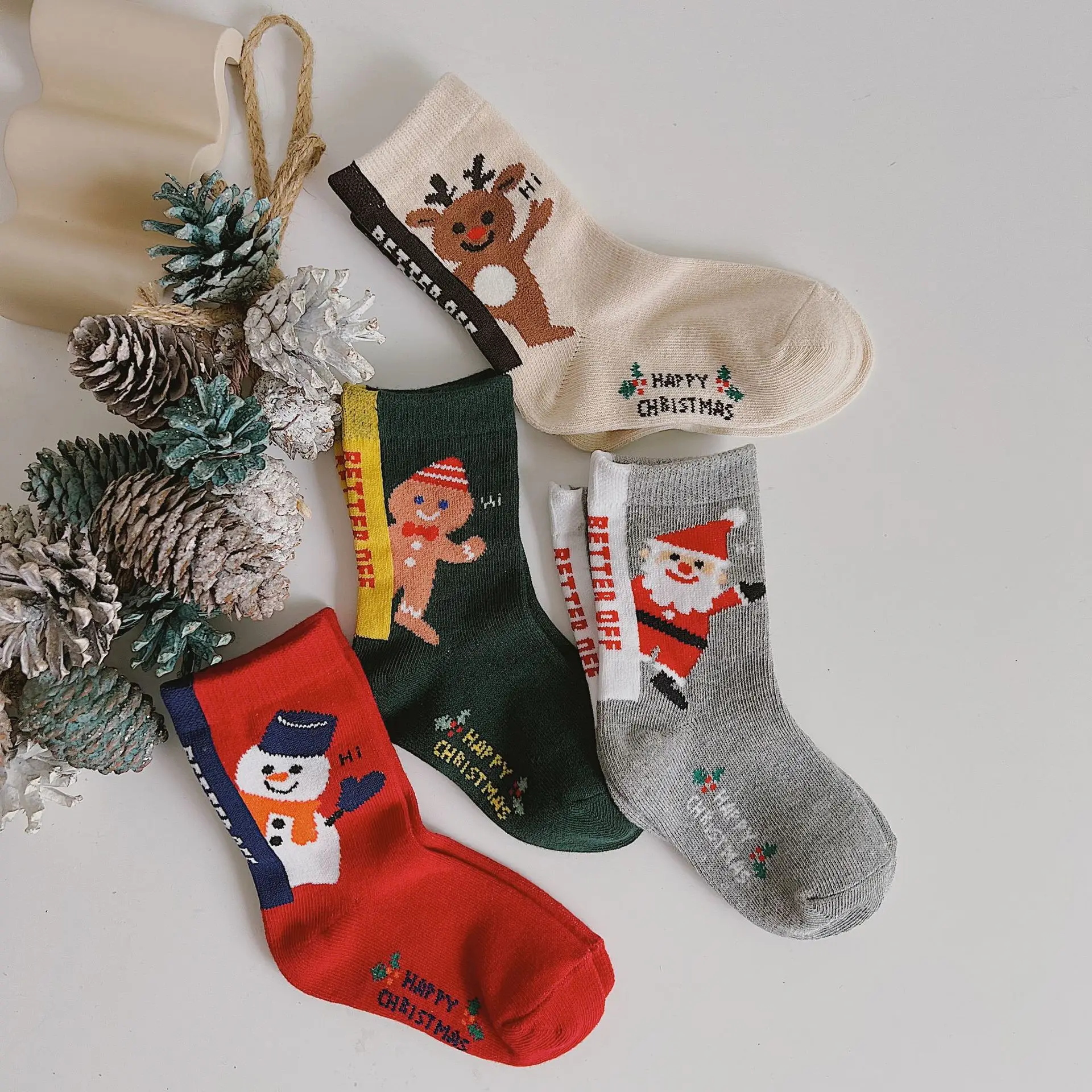 Children Christmas Socks Baby Girls Cute Elk Socking Kids Cartoon New Snowman Medium Stockings Santa Claus Fashion Warm Socks 
Children Christmas Socks Baby Girls Cute Elk Socking Kids Cartoon New Snowman Medium Stockings Santa Claus Fashion Warm Socks