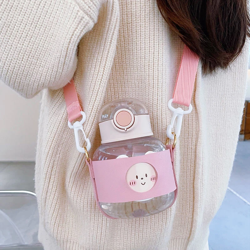 Kawaii Water Bottle With Straw Cover For Girls Kids Plastic Clear Cute Milk Carton Drinking Bottle Children Water Cup BPA Free
Kawaii Water Bottle With Straw Cover For Girls Kids Plastic Clear Cute Milk Carton Drinking Bottle Children Water Cup BPA Free