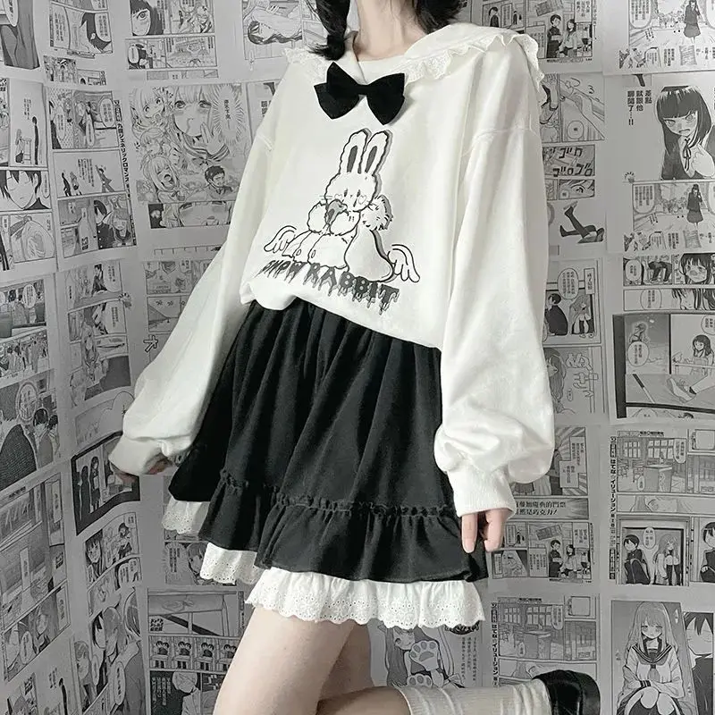 Kawaii Mini Skirts Women Lolita Lace Ruffle Patchwork High Waist Short Skirt Summer Harajuku Japanese Style Soft Girl Faldas
Kawaii Mini Skirts Women Lolita Lace Ruffle Patchwork High Waist Short Skirt Summer Harajuku Japanese Style Soft Girl Faldas