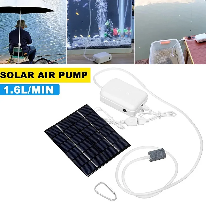 USB Fountain Panel Pump Oxygenation Solar Power Panel Water Pump 1.6L/MIN Rechargeable 2000MA for Outdoor Fishing Pond
USB Fountain Panel Pump Oxygenation Solar Power Panel Water Pump 1.6L/MIN Rechargeable 2000MA for Outdoor Fishing Pond