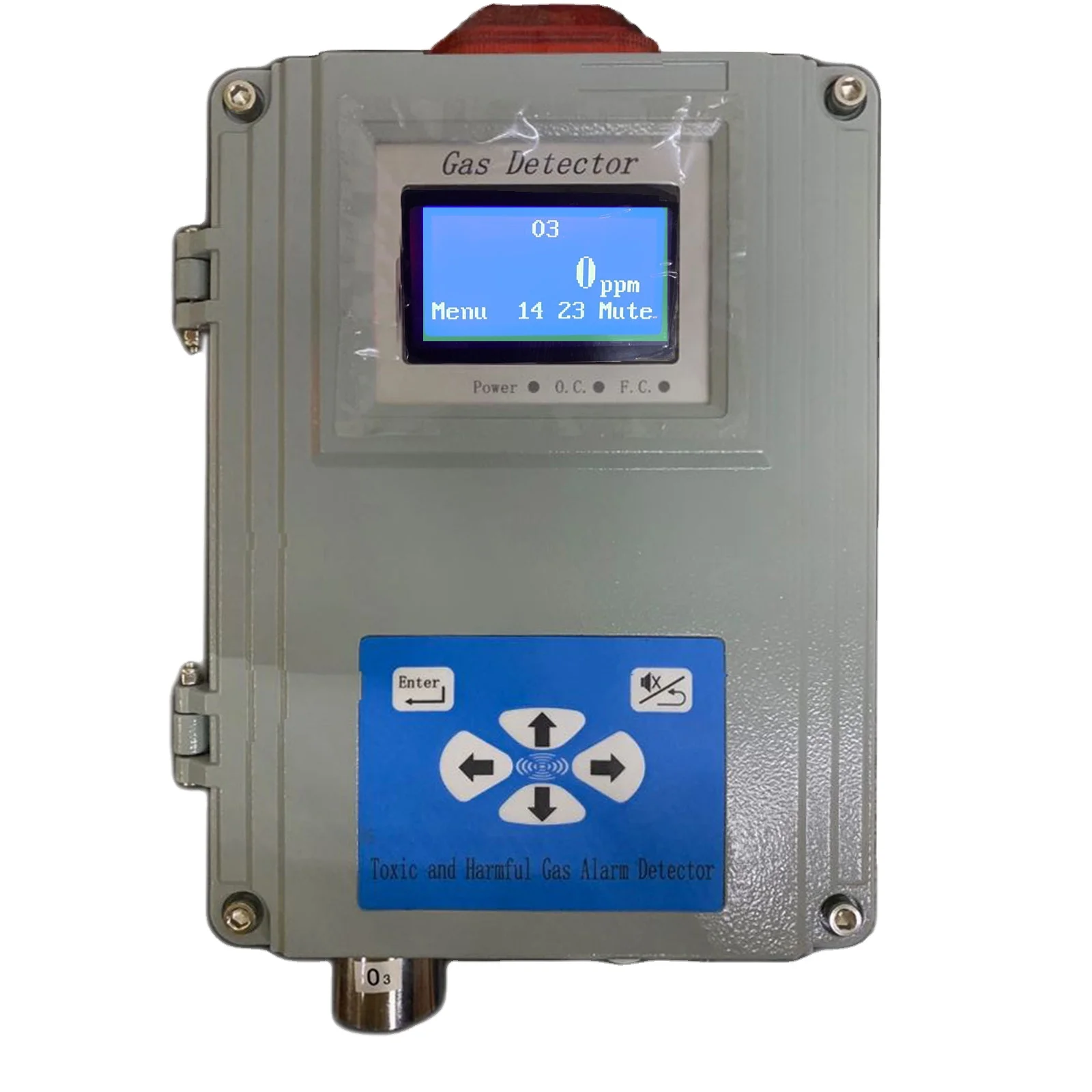 Фиксированный детектор озона с высоким разрешением 0,01 ppm, монитор O3 с реле
Фиксированный детектор озона с высоким разрешением 0,01 ppm, монитор O3 с реле