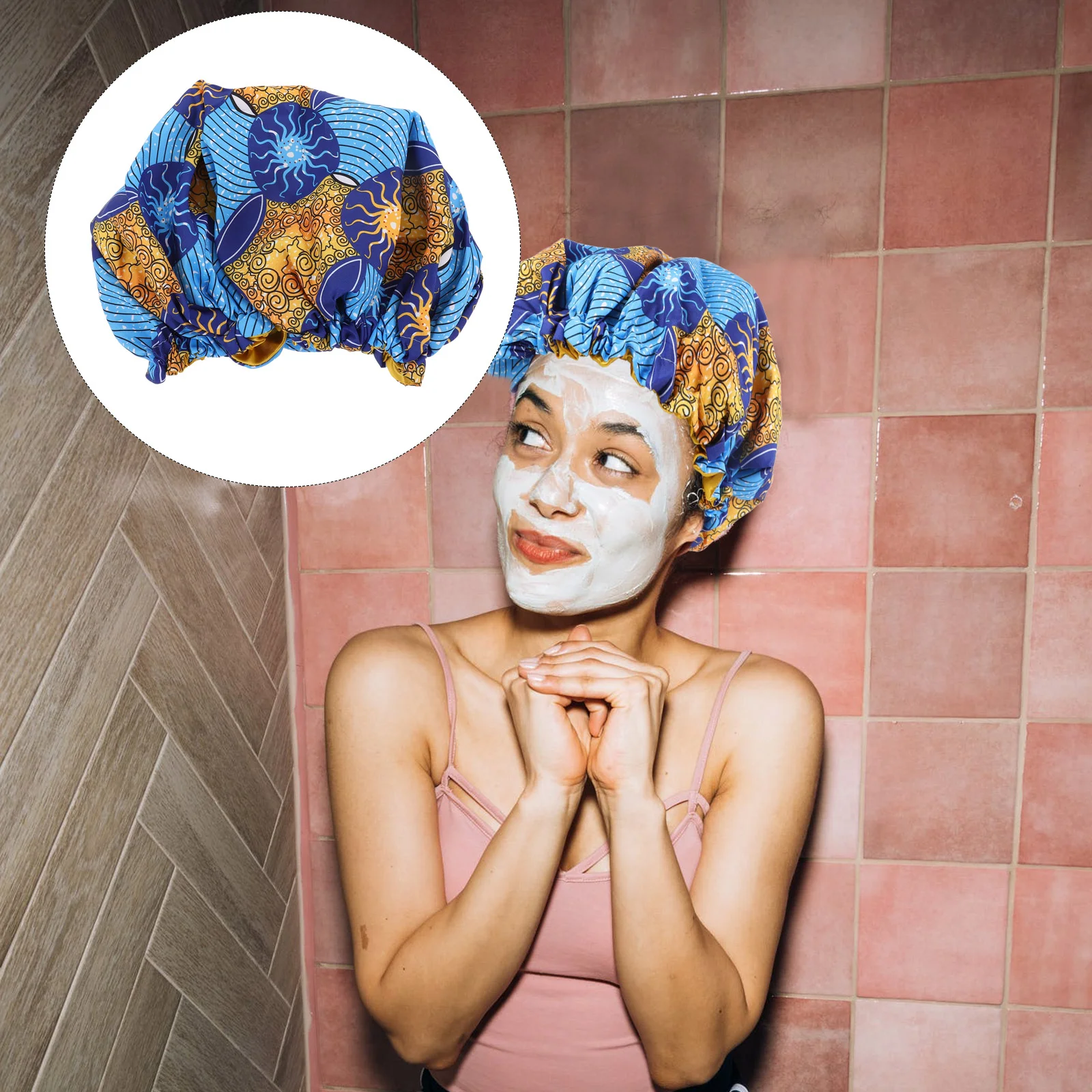 Satin Cap Bonnet Hairsleeping Caps Nightwomenhat Makeup Bath Head Cover Double Layer Salon Care Black Curly Reversible Silky
Satin Cap Bonnet Hairsleeping Caps Nightwomenhat Makeup Bath Head Cover Double Layer Salon Care Black Curly Reversible Silky