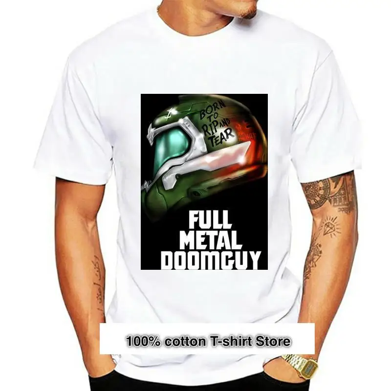 Camiseta de Doomguy by demonigote para hombre y mujer, camisa totalmente de Metal, camiseta para mujer
Camiseta de Doomguy by demonigote para hombre y mujer, camisa totalmente de Metal, camiseta para mujer